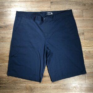 Lesmart Mens 44 Golf Shorts Standard Fit Navy Blue Casual Shorts Flat